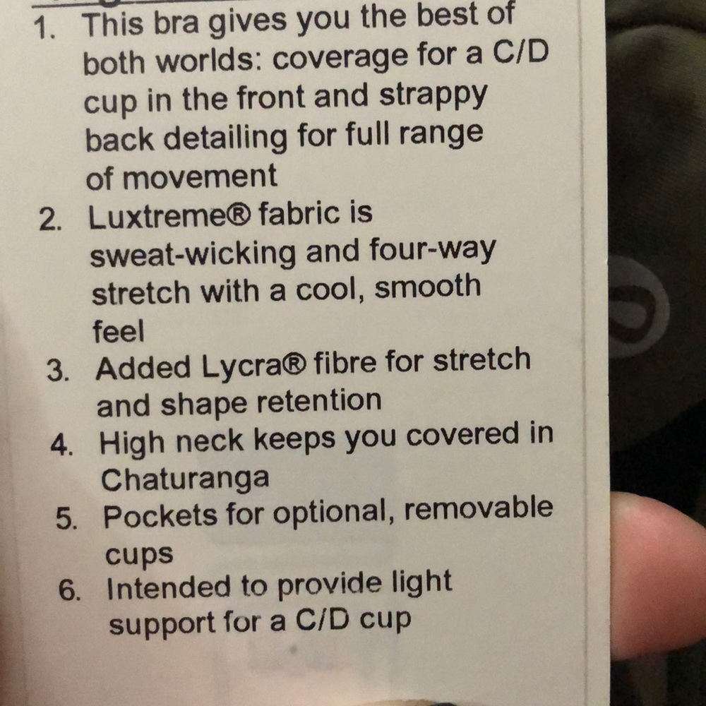 Lululemon Bra - Picture 3 of 3